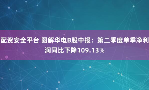 配资安全平台 图解华电B股中报：第二季度单季净利润同比下降109.13%