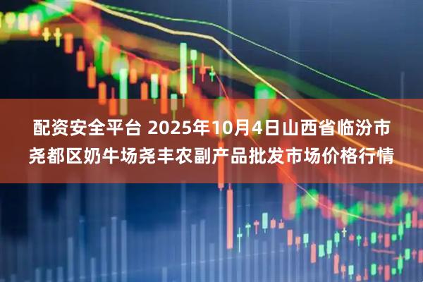 配资安全平台 2025年10月4日山西省临汾市尧都区奶牛场尧丰农副产品批发市场价格行情
